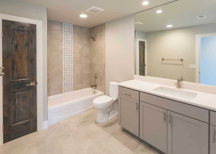 Bathtub and shower installation services change the whole look of a Pueblo, CO bathroom.